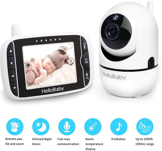 hello baby monitor range