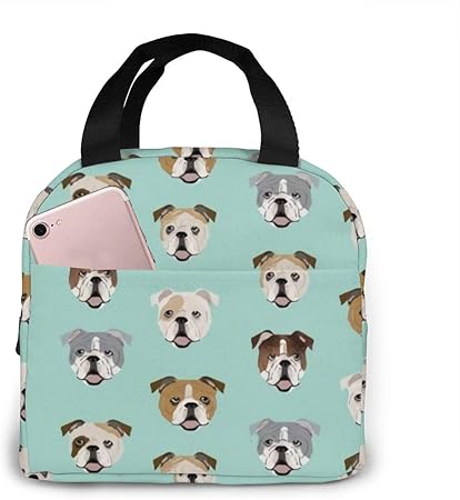 bulldog lunch bag