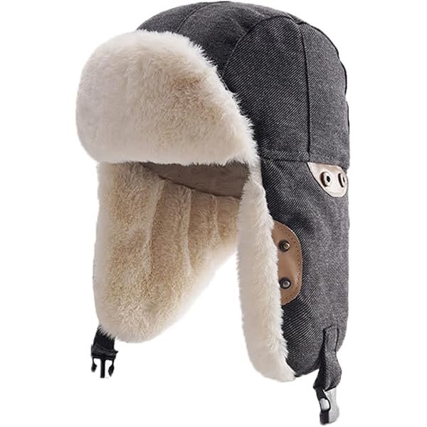 Amazon.com: Windproof Coldproof Faux Fur Ushanka Russian Hat