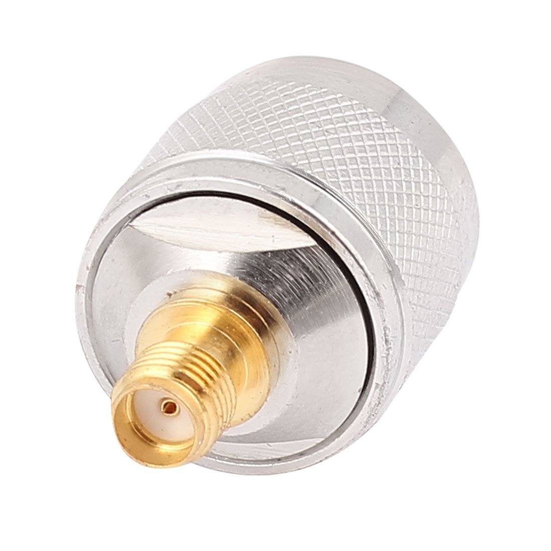 sourcing map N Type Male to SMA Female Straight RF Cable Connector Adapter
