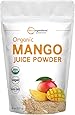 Micro Ingredients Organic Mango Juice Powder, 8 Ounce, Rich in Immune Vitamin C for Immune System Support, and Great Flavor for Drinks, Smoothie and Beverages, Non-GMO and Vegan Friendly