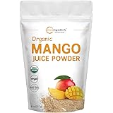 Micro Ingredients Organic Mango Juice Powder, 8 Ounce, Rich in Immune Vitamin C for Immune System Support, and Great Flavor f