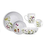 Safdie & Co. AM02684 16 Piece Botanical Butterflies