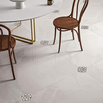 Daydayholiday Tile Diagonal Stickers Floor Tiles Ceramic Stickers Removable Waterproof Pvc Tile Fecals 20 Pcs 3 94x3 94 Inch Jm606