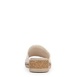 BZees Womens Breezy Slide Sandal Natural Stretch