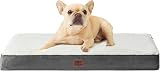 EHEYCIGA Orthopedic Dog Bed Medium 76x51x9cm Removable Cover White