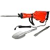 XtremepowerUS Heavy Duty Electric Demolition Jack hammer, Concrete Breaker (2200Watt w/ shovel)