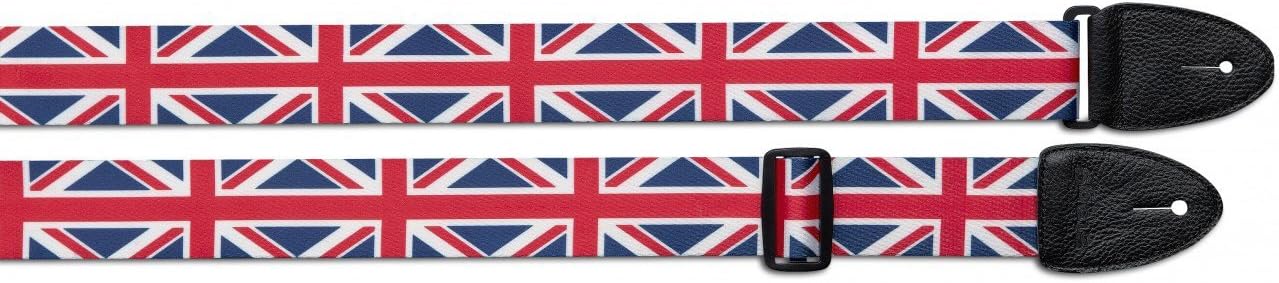 Stagg Ste Flag UK Unión Jack de nylon correa para guitarra