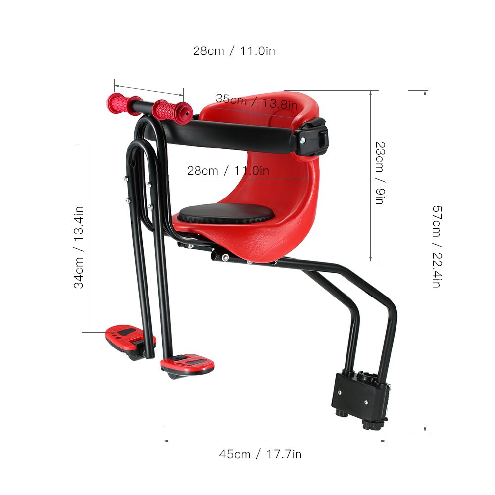 lixada bicycle baby seat