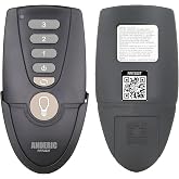 Anderic RR7222T Ceiling Fan Remote Control Replacement for Hampton Bay | &amp; Home Decorators Collection - Compatible with UC7222T CHQ7222T, MR7703, UC7301R - Remote Only, Not for MR77A or Smart Fans