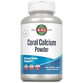 KAL Coral Calcium Powder 1000 mg Tablets, Unflavored, 8 Ounce