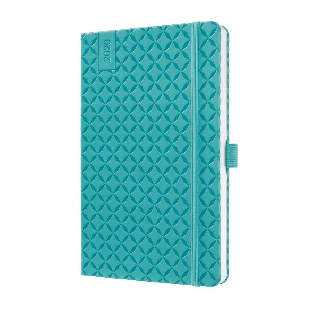 SIGEL J0103 Weekly diary 2020 Jolie, format approx. A5, hardcover, turquoise