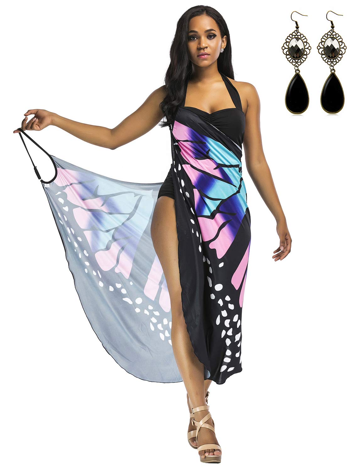 backless beach cover up