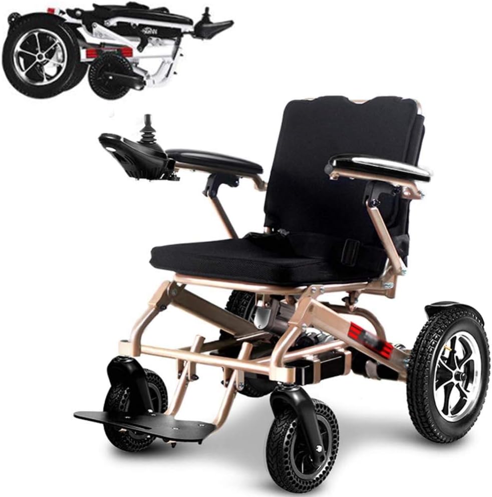 Elektrischer Rollstuhl, Modernes Sicherheitsdesign, 4räder, Leicht, Zusammenklappbar Elektrischer Rollstuhl, Modernes Sicherheitsdesign, 4räder, Leicht, Zusammenklappbar