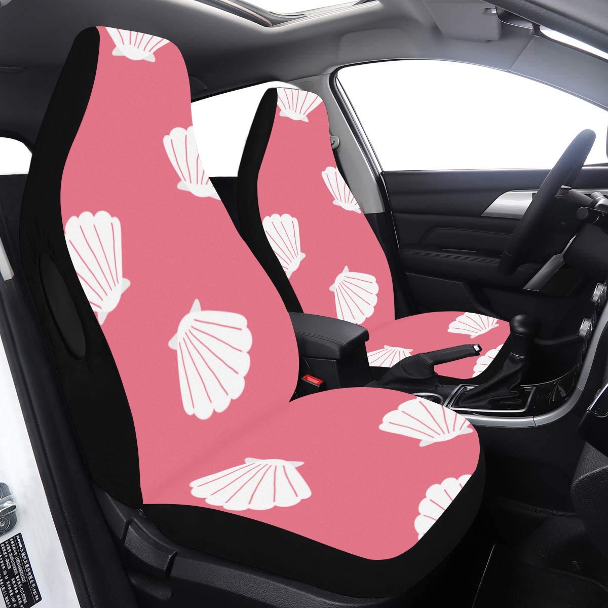 Universal Car Seat Covers Sea Shell Ocean Beach Seat Cover