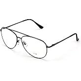 V.W.E. Metal Progressive Clear Lens No Line Reading Glasses Tri-Focal Reader Spring Hinge