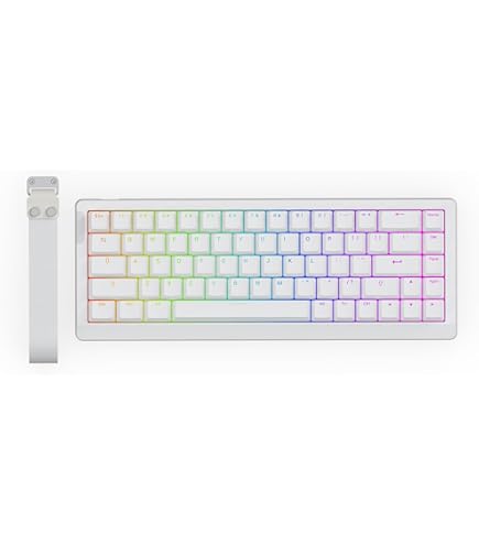 あ　zent75he white Amazon.com: ZENT75-HE Aluminum 75% Wired Magnetic Keyboard
