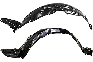 Evan Fischer Fender Liner Set of 2 Compatible with 2005-2010 Scion tC - SC1249104, SC1248105