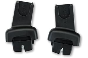 Britax Infant Car Seat Stroller Adapter for Nuna, Cybex and Maxi Cosi Car Seats, Compatible with Britax Single Strollers Only, 2 Count (Pack of 1)