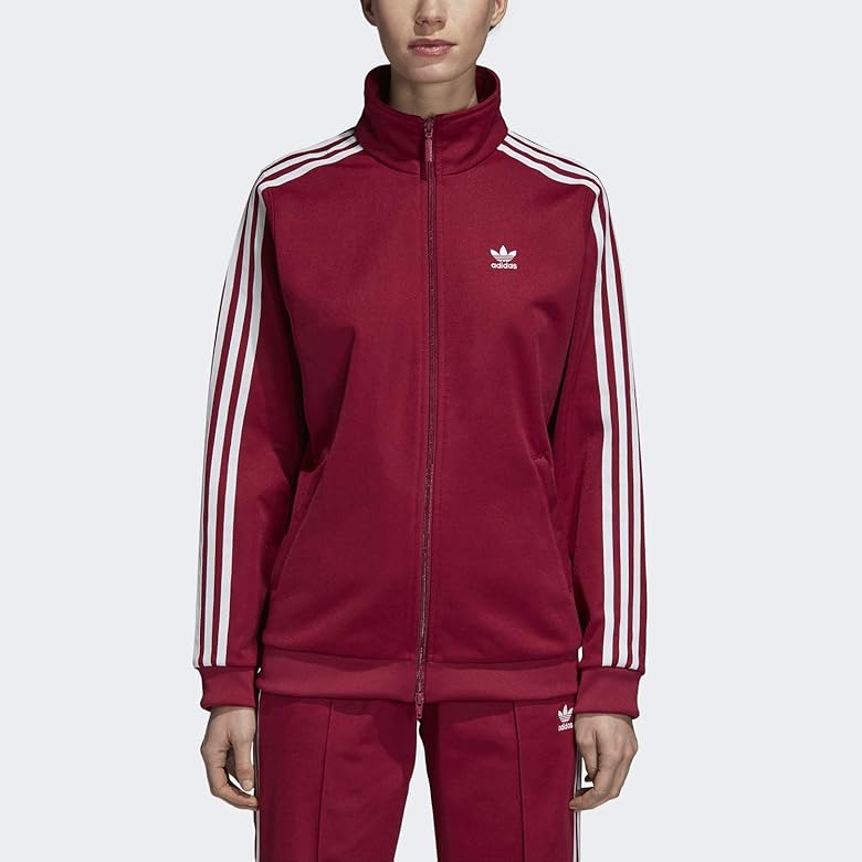 adidas bb track jacket maroon