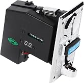 BORDSTRACT DC 12V Multi Coin Acceptor Selector Slot | for Arcade Game Mechanism Vending Machine High Accuracy 6 Kinds of Coins