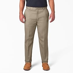Dickies Mens Original Flex Work Pants, Desert