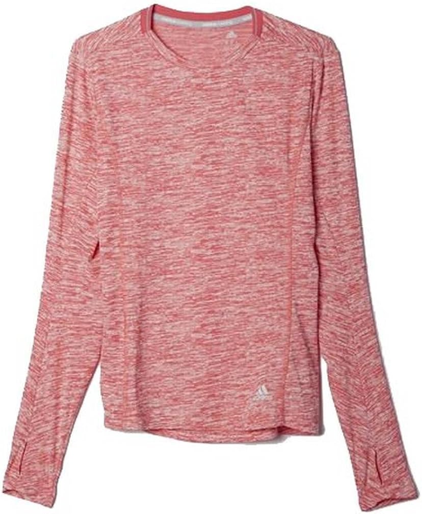 adidas Supernova Women's Long Sleeve Running Top - AW15 - X Large - Pink at Amazon Womenâs 