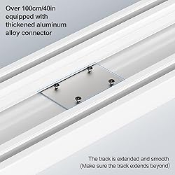 KUZRZNH Double Row Curtain Track Ceiling