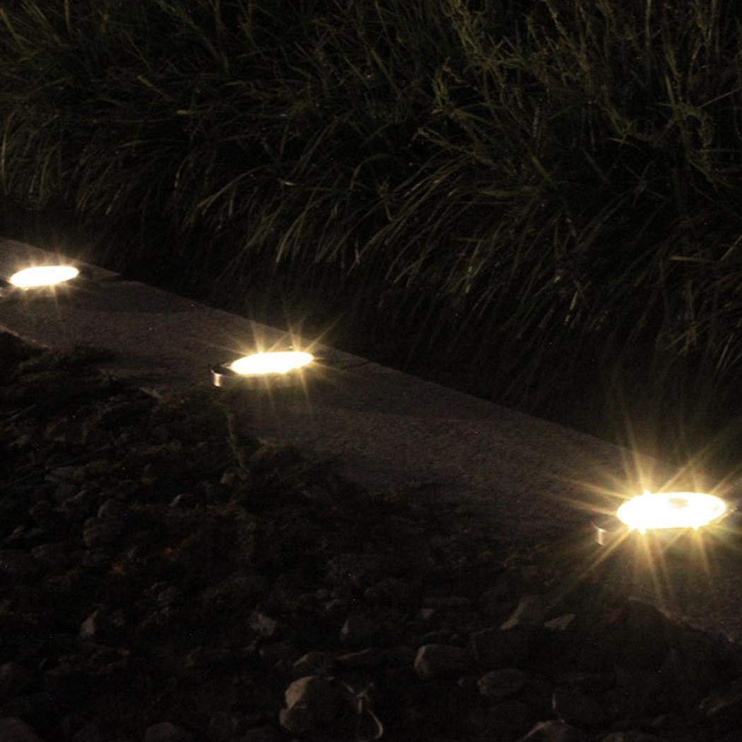 iuyem Amiubo Gehweg der Solar Power LED beleuchtet Weg Garten Untertage Licht Terrassen-Beleuchtung