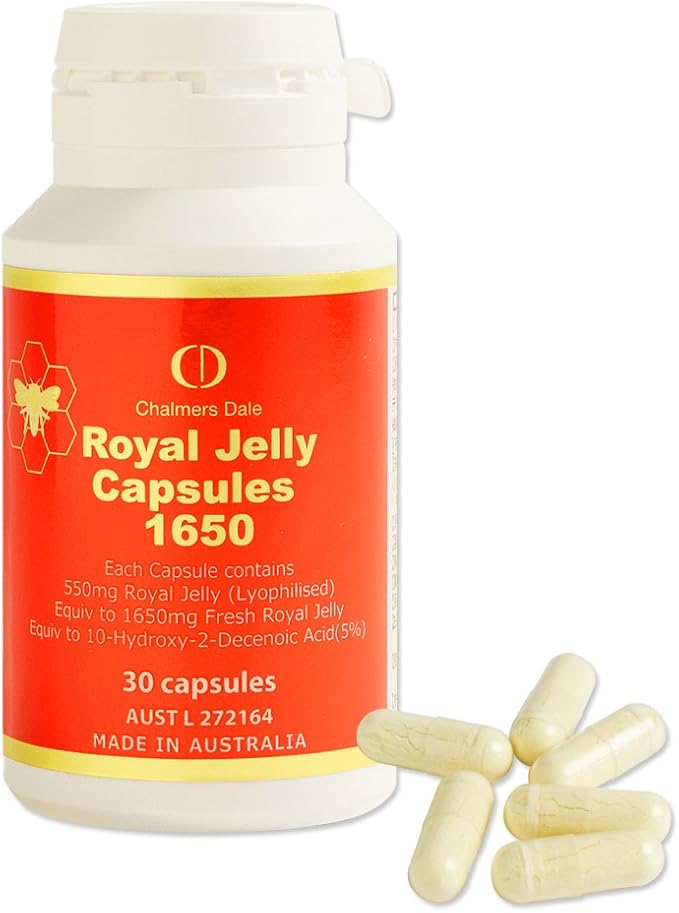 Amazon ローヤルゼリー1650 1650mg 30粒 Chalmers Dale ローヤルゼリー