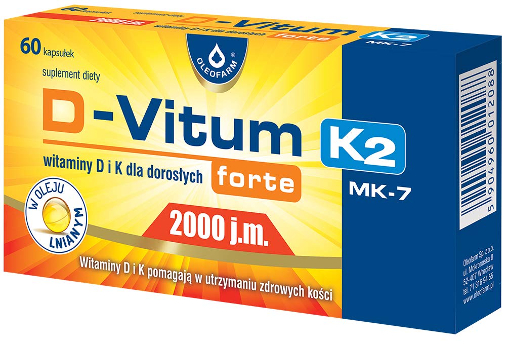 D-Vitum Forte 2000 j.m. K2