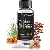 Sugar Select Essential Oil Refill Luxury Hotel Inspired, Long Lasting Aroma for Home & Office Diffuser, 120 ml Fresh Blend of Brown Orchid Flower, Vetiver, Honey - Scent for Spa Wellness Aromatherapy.