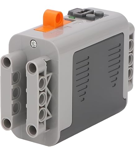 Mould King Tecnica del servomotore ad alta velocità M0007 compatibile con buwizz Motor 5292 Tecnica Auto telecomandata, 42908 Servo Motor Upgrade Power Function Accessori