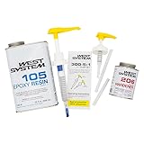 West System 105A Epoxy Resin (32 fl oz) Bundle with