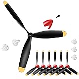 Outus 6 Sets Spare Rc Plane Propellers 3 Blade