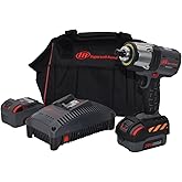 Ingersoll Rand W5153P-C1D2-K22 1/2" 20V Cordless Impact Wrench 2 Battery Kit, Hazardous Environment, 550 ft-lb Torque, Pin Retainer, Pistol