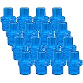 ELYSAID Pack of 100pcs CPR Rescue Mask Training Valves CPR One Way Valve for Training Mask - Individually Wrapped