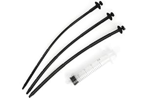 3PCS Urethral Sound, 9.84 inch Long Catheters & Sounds-Hollow Tube Urethra Sounding Stimulation with Syringe, Soft Silicone M