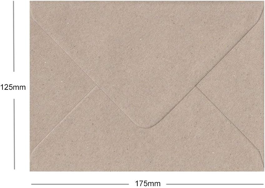 Lot De 75 Enveloppes Pour Cartes De Vœux Marron Format 175 X 125 Mm Decorations Et Accessoires De Fetes Cartes Napravi Rs