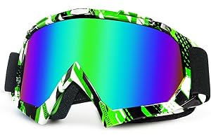Shutuan Motorcycle Goggles Dirt Bike Goggles ATV Riding Four Wheeler Offroad Mx Racing Helmet Goggles