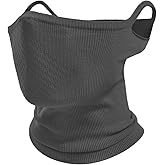 SPTSLFB Ear-Hook Face Mask & Neck Warmer - Windproof Thermal Neck Gaiter for Outdoor Activities - Hiking, Running, Fishing