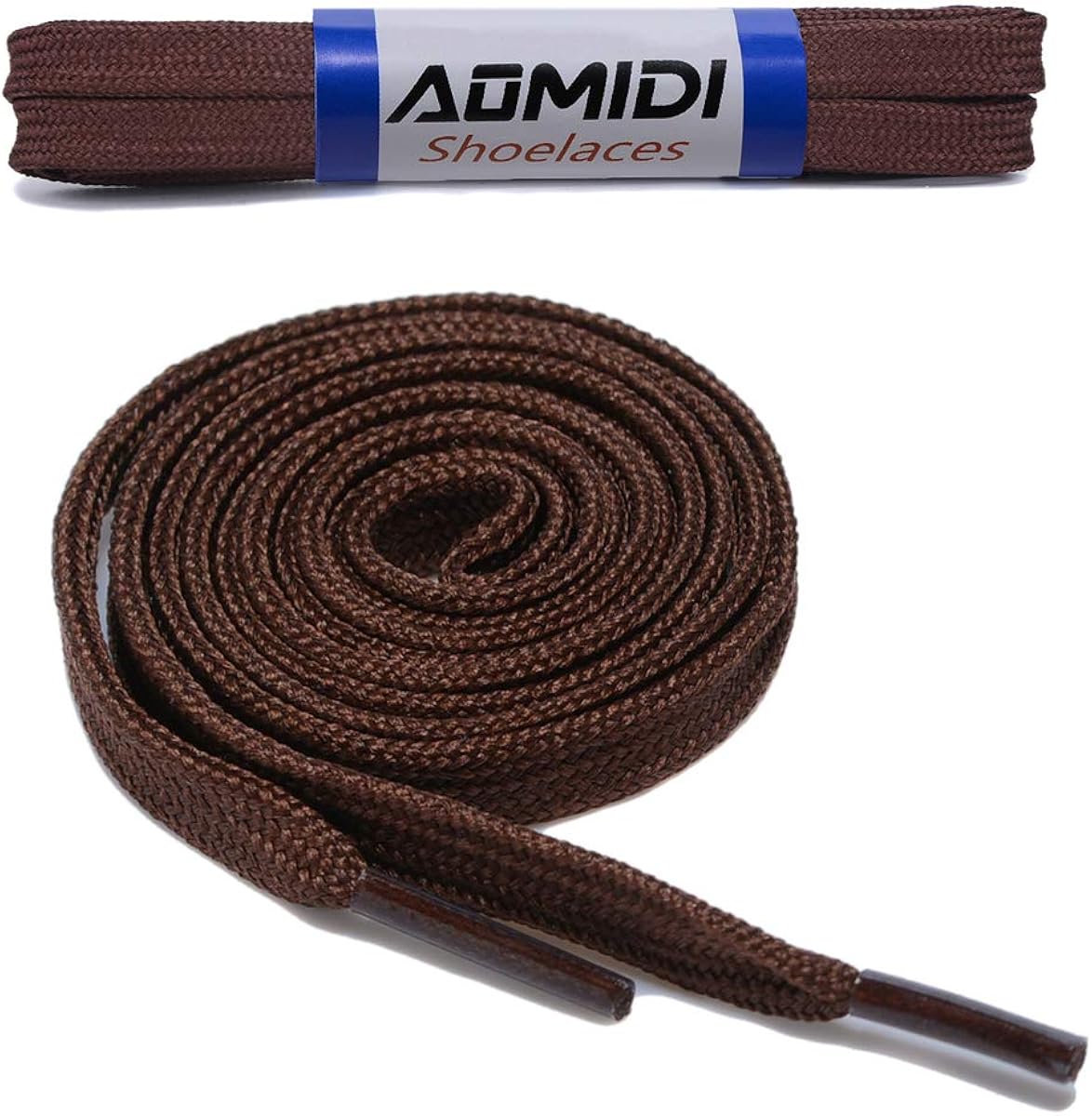 Flat Shoelaces Wide Shoes Lace (2 Pair) - Wide Shoelaces - Flat Shoe Laces for Sneakers and Shoes