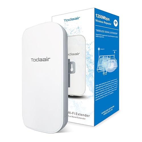 Outdoor WiFi Extender，WiFi Booster and Signal Amplifier，Internet