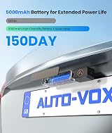 AUTO-VOX Solar Wireless Backup Camera 5" 1080P Monitor Dual 5000mAh IP69K view 3