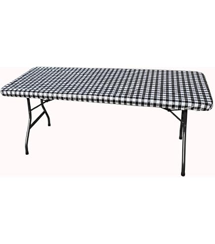 6 Pinces à Nappe MplehDa - Acier Inoxydable Anti-Vent - Pour Repas Extérieur, Pique-Nique, Mariage