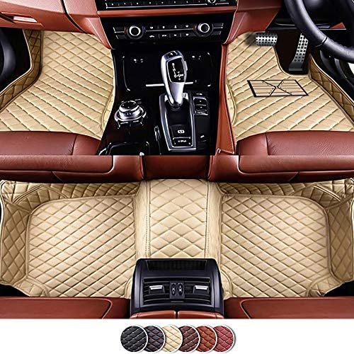 Veeleo Car Floor Mats for Infinitī FX Series FX35 FX37 FX50 Floor-Standing Accelerator 2009-2013 Waterproof All Weather Full Coverag Carpets