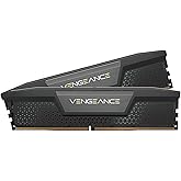 CORSAIR Vengeance DDR5 RAM 16GB (2x8GB) 5200MHz CL40 Intel XMP iCUE Compatible Computer Memory - Black (CMK16GX5M2B5200C40)