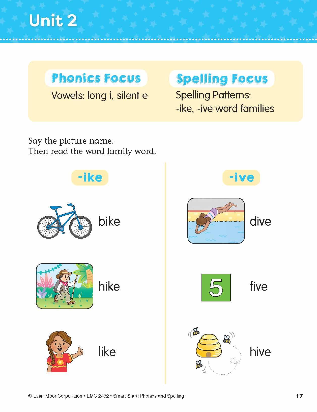Mua Evan-Moor’s Smart Start Phonics and Spelling Workbook for Grade 1 ...