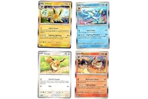 Jolteon Flareon Vaporeon 135/165 - Eevee - Pokemon 151 - Evolution 4 Card Lot - Holo Rare