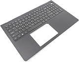 Dell Vostro 15 3510 3250 3530 Palmrest Greek Keyboard 0TPXKP T2VDJ Black Renewed view 1
